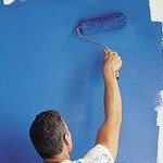 Окрашиваем бетонную стену кислотным красителем — Ремонт дома